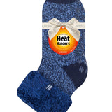 Original Lounge-Socken für Kinder mit Turnover-Feder-Oberteil – Marineblau