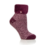 Original Ara Lounge-Socken für Damen mit bequemem Turnover-Federoberteil – Cabernet