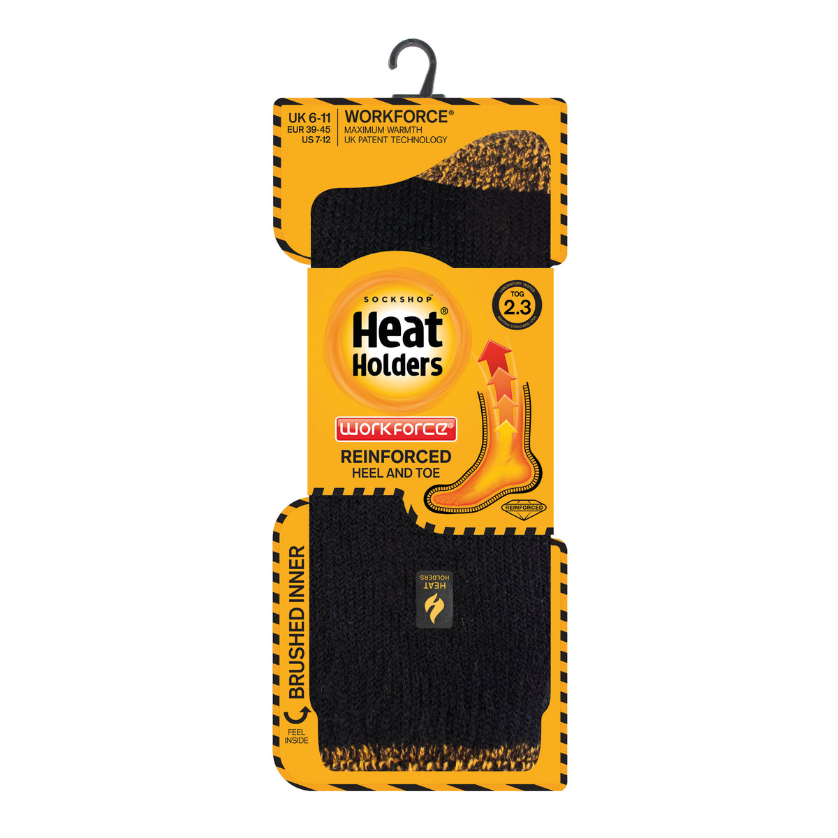 Men's Heat Holder Workforce Socks - Sunset Surf & Turf