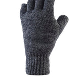Fingerlose Herrenhandschuhe – Anthrazit