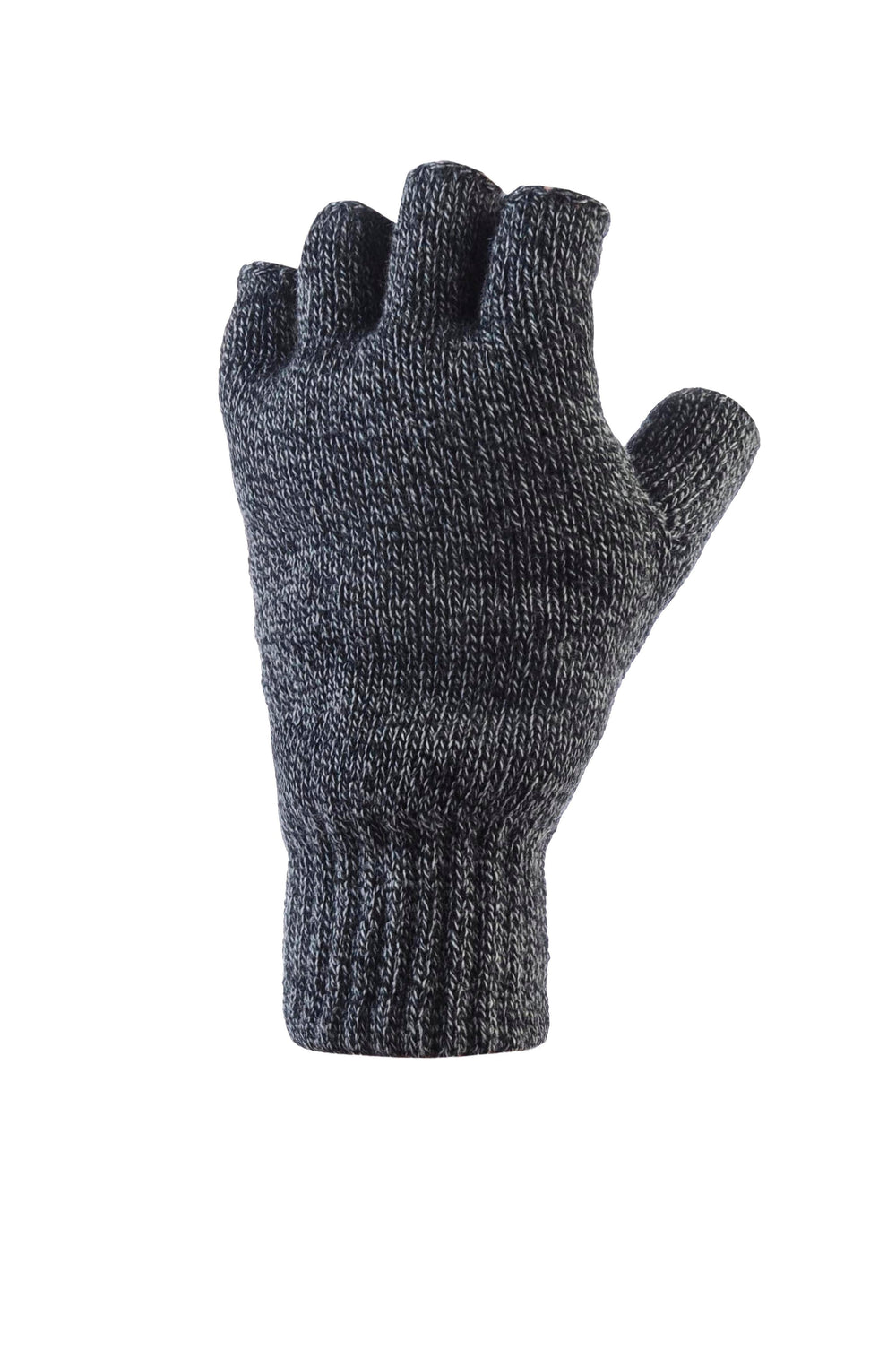 Fingerlose Herrenhandschuhe – Anthrazit
