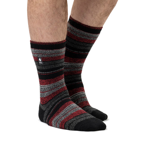 Herren HEAT HOLDERS LITE Socken mit mehreren Streifen Krakau