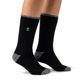 Damen Lite Teneriffa Fersen- und Zehensocken – Schwarz und Weiß