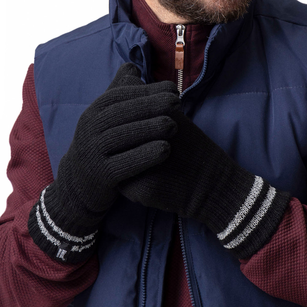 Herren-Workforce-Thermohandschuhe – Schwarz
