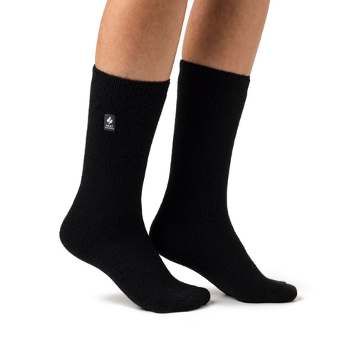 Damen Lite Thermosocken – Schwarz