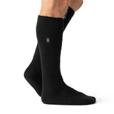 Original lange Beinsocken für Herren – Schwarz