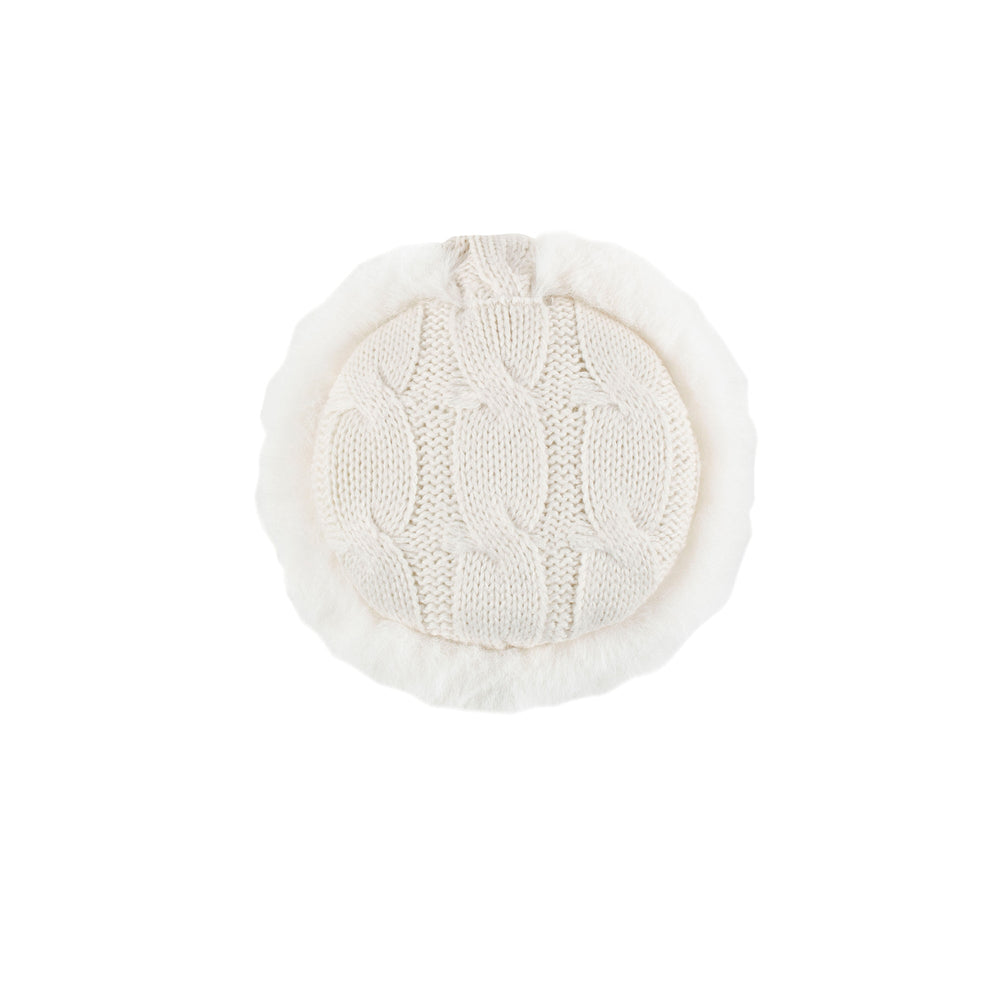 Verstellbare, faltbare Ohrenschützer für Damen – Creme