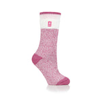 Damen Original Snowdrop Twist Socken – Rosa