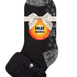 Damen Original Queenstown Lounge-Socken mit Turnover-Top – Schwarz