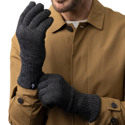 handschuhe herren warm Herren Arvid Original Handschuhe – Anthrazit – Heat Holders EU
