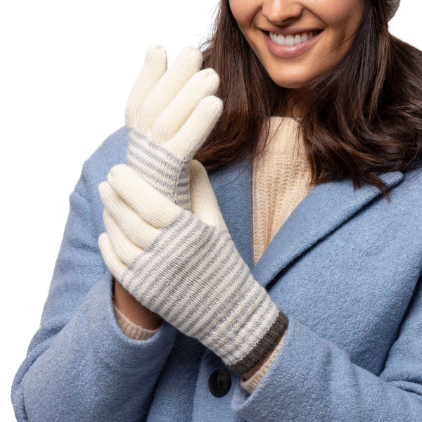 Damen Oslo Thermohandschuhe – Creme