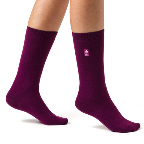 Damen Ultra Lite Socken – Deep Fuchsia