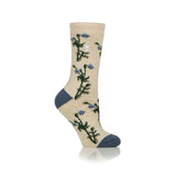 Damen Lite Jacquard Socken RHS Laub - Hafer