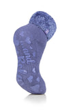 Ladies Original Godolphin Lounge Socks with Turnover Feather Top