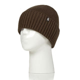 Unisex Lite Ashwood Ribbed Turnover Hat - Khaki