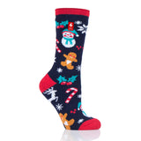 Ladies Lite Christmas Socks - Festive Fun