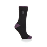 Damen Lite Teneriffa Fersen- und Zehensocken – Schwarz und Lila