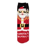 Mens Lite Weihnachtssocken – Cooler Weihnachtsmann
