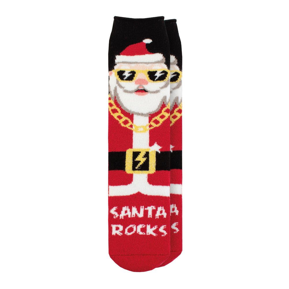 Mens Lite Weihnachtssocken – Cooler Weihnachtsmann