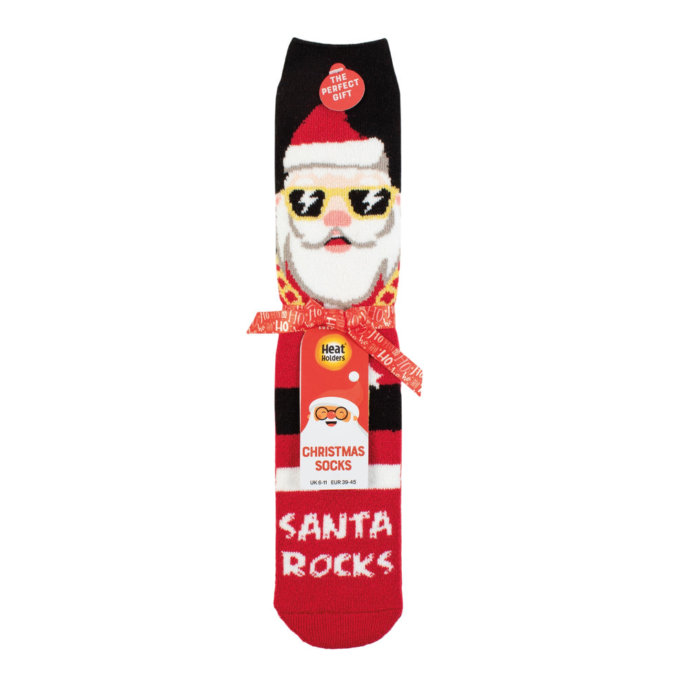 Mens Lite Weihnachtssocken – Cooler Weihnachtsmann