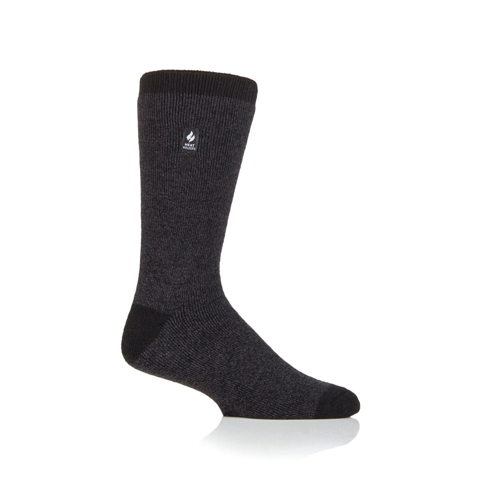 Herren Lite Amsterdam Fersen- und Zehensocken – Anthrazit und Schwarz