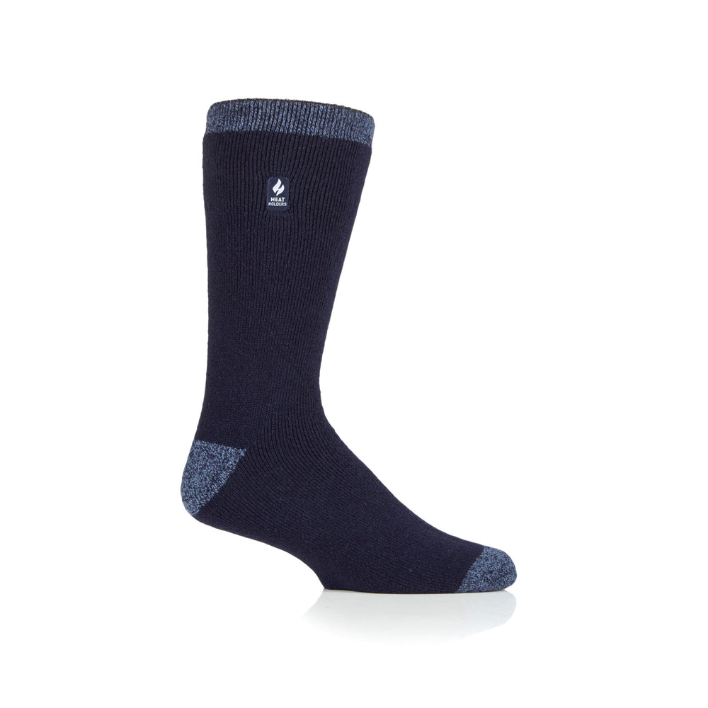 Herren Lite Amsterdam Fersen- und Zehensocken – Marineblau und Denim