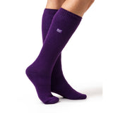 Damen Original lange Beinsocken – Lila