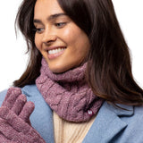 Marlow-Halswärmer für Damen – Rose