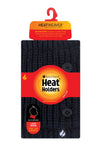 Unisex Button Up Neck Warmer - Black