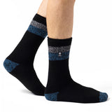 Herren HEAT HOLDERS Original Double Stripe Socks Lindos