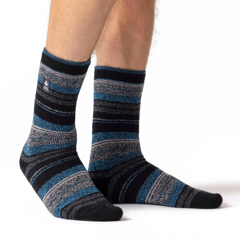 Herren HEAT HOLDERS LITE Socken mit mehreren Streifen Krakau
