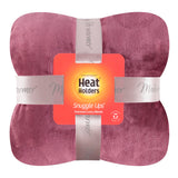 Luxury Fleece Thermal Blanket/Throw - Cherry
