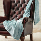 Luxury Fleece Thermal Blanket/Throw - Duck Egg