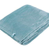 Luxury Fleece Thermal Blanket/Throw - Duck Egg