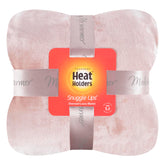 Luxury Fleece Thermal Blanket/Throw - Dusky Pink