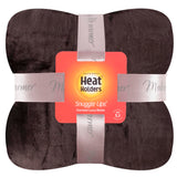 Luxuriöse Fleece-Thermodecke/Überwurf – Hot Chocolate