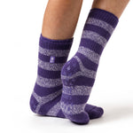Damen HEAT HOLDERS Original Stripe Slipper Socken Sevilla
