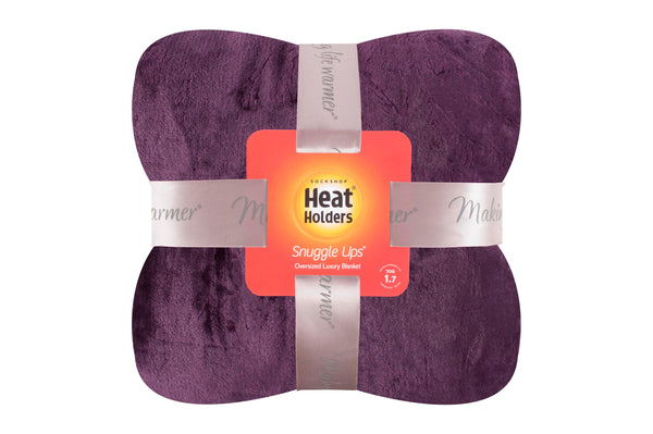 Luxuriöse Fleece-Thermodecke/Überwurf – Glühwein