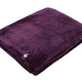 Luxuriöse Fleece-Thermodecke/Überwurf – Glühwein